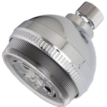Maintenance Warehouse® Adjustable 1.8 GPM Showerhead With Metal Ball Joint Chrome