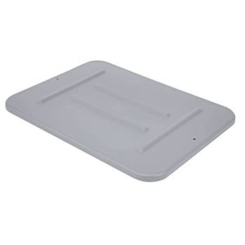 Quantum Storage Systems® Lid For Fsb Airport Security Bin, Gray, Case Of 12