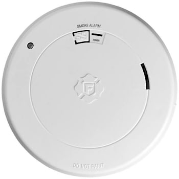 Brk 10-Year Sealed Battery Smoke Alarm With Safety Path Light