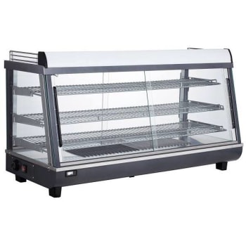 Premium Levella R 6.6 Cu. Ft. Countertop Warmer Display Case Pcw656dr