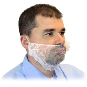 The Safety Zone White Beard Covers Case Of 1000
