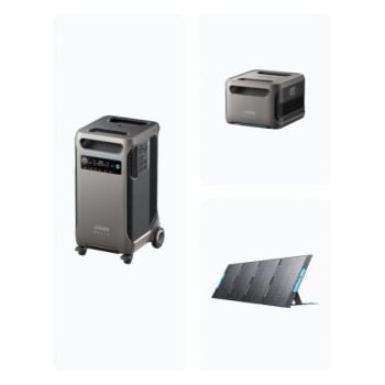Image for Anker Solix F3800 Power Station+expansion Battery Up To 7680wh+400w Solar Panel from HD Supply