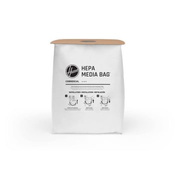 Hoover Commercial 5.5 Quart HEPA Media Filter Bags Package Of 10