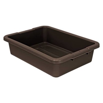 Image for Quantum Storage Systems® Airport Security Style Nesting Bin, 20x15x5 In., Brown from HD Supply