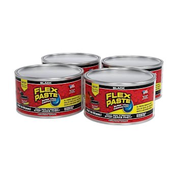 Image for Flex Seal Flexible Watertight Multipurpose Sealant, Black, 1 Lb Paste, Case Of 4 from HD Supply