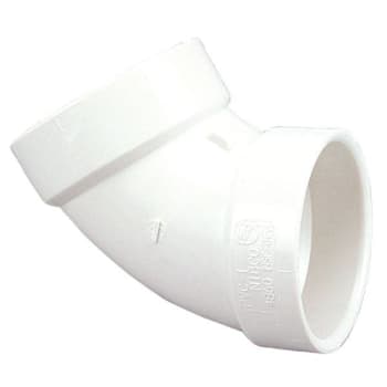 Image for Nibco 2" PVC DWV 60-Degree Hub X Hub Elbow Fitting from HD Supply
