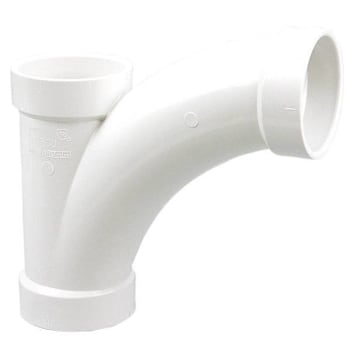 Image for Nibco 1-1/2 " PVC DWV All Hub Long-Radius Combination Tee-Wye Fitting from HD Supply