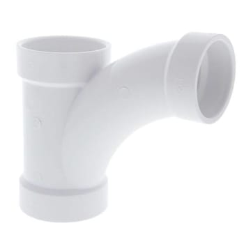 Image for Nibco 2" X 2" X 1-1/2" DWV PVC Hub Long Radius Combination Tee-Wye from HD Supply