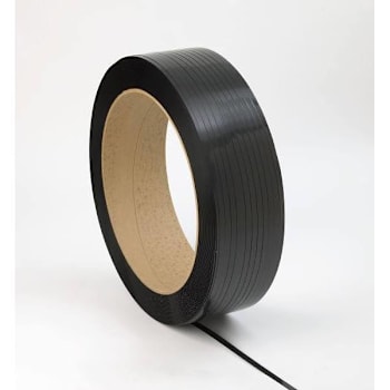 Image for Pac Strapping Products 1/2"Wx7,200 Long Hand-Grade Pp 500# 16x6 Blk Pallet Of 24 from HD Supply