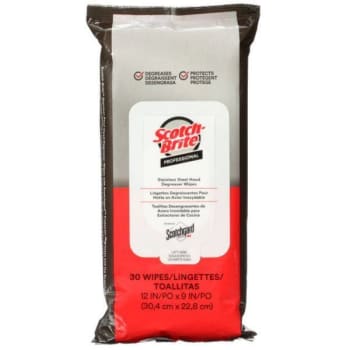 Image for 3M Stainless Steel Hood Degreaser Wipes W/ Scotchgard™ Protector Case Of 6 from HD Supply