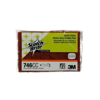 Image for 3M Quick Clean Heavy Duty Griddle Pad Case Of 6 from HD Supply