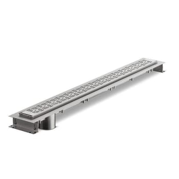 Image for Zurn 32"Drain With Basket Weave Grate And Outlet from HD Supply