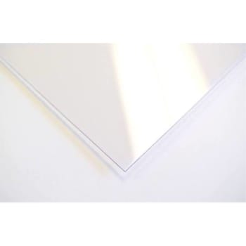 Professional Plastics 3/32"X48"X48" Clear Polycarbonate Film Masked Sheet