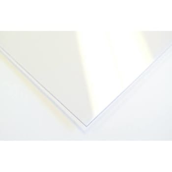 Professional Plastics 3/8"X12"X48" Clear Polycarbonate Film Masked Sheet