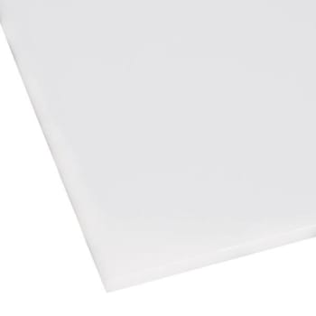 Image for Professional Plastics 1/2"X24"X48" White Hdpe Cutting Board Sheet from HD Supply