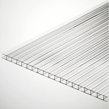 Image for Professional Plastics Clear Twinwall Polycarbonate Sheet .157x48.000x96.000cl from HD Supply