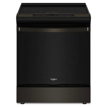 Image for Whirlpool® ENERGY STAR® 30 In. 6.4 Cu. Ft. Smooth Electric Slide-In Range With Air Cooking Technology, Self Clean, Black Stain from HD Supply