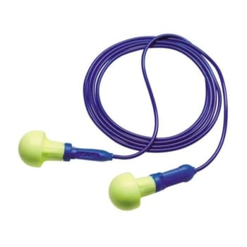 Image for 3m™ E-A-R™ Push-Ins™ 28db  Earplugs Metal Detectable Corded Poly Bag Package Of 200 from HD Supply