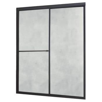 Foremost® Tides Silver Framed Sliding Shower Door 44" x 70"