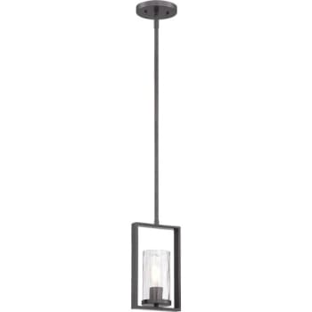 Image for Designers Fountain Elements 4 in. 1-Light Pendant Fixture (Charcoal) from HD Supply
