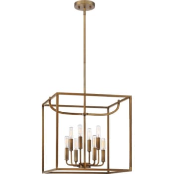 Image for Designers Fountain Uptown 8-Lamp Incandescent Entryway Lighting (Satin Bronze) from HD Supply
