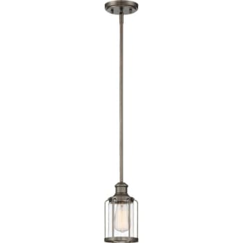 Image for Designers Fountain Anson 5 in. 1-Light Pendant Fixture (Copper Bronze) from HD Supply