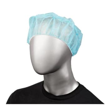 Ambishield Polypropylene Bouffant Cap 24" Blue Case Of 1000