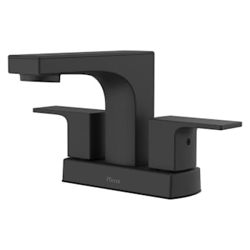 Image for Price Pfister Pfirst Modern 4 " Centerset Faucet Matte Black from HD Supply