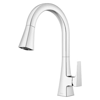 Price Pfister Pfirst Modern 1-Handle Pull-Down Kitchen Faucet Polished Chrome
