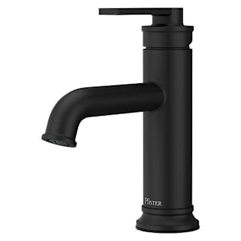 Price Pfister Colfax Sgle Control 4" Centerset Bathroom Faucet Matte Black