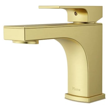 Image for Price Pfister Pfirst Modern Single Control Faucet Brushed Gold from HD Supply