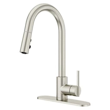 Image for Price Pfister Brisl Pull-Down Kitchen Faucet Staless Steel from HD Supply