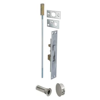 Lever Ext Flush Bolt Satin Chrome 2/Pkg
