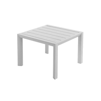 Grosfillex Sunset Low Table, Glacier White