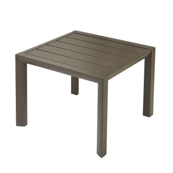 Grosfillex Sunset Low Table, Fusion Bronze