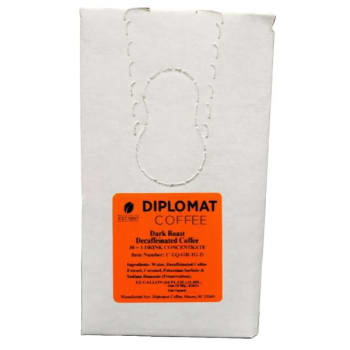 Image for Diplomat Coffee Gourmet Roast Decaf Liquid Coffee Dark Roast 1/2g Case Of 2 from HD Supply