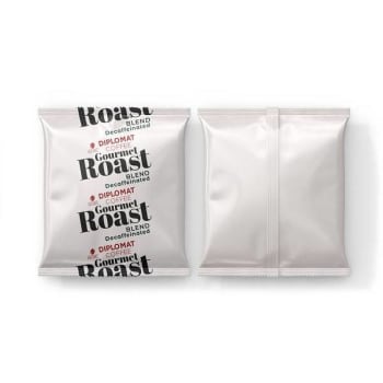 Diplomat Coffee Gourmet Roast Fractional Pack Dark 2.5oz Arabica, Decaf, Case Of 42