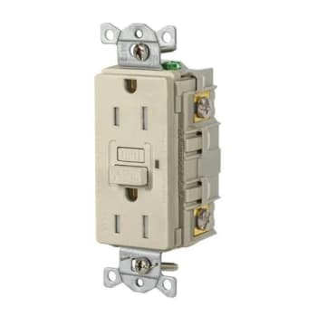 Image for Hubbell Wiring Commercial Autoguard® Tamper/Weather Resistant Gfci, 15a, Ivory from HD Supply
