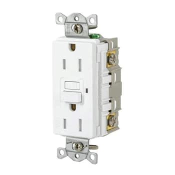 Image for Hubbell Wiring Commercial Autoguard® Tamper/Weather Resistant Gfci, 15a, White from HD Supply