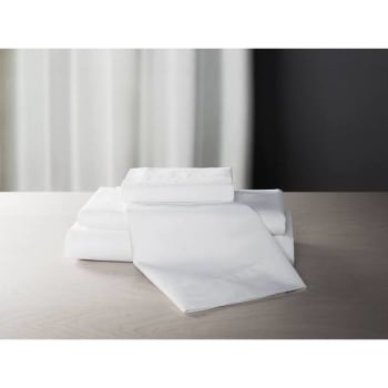 Image for Zenna Home Pure Green Sustainable T250 Queen Fitted 60x80x15 Cotton/Recycled Poly Case Of 24 from HD Supply