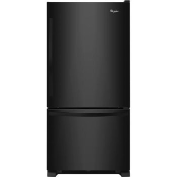 Image for Whirlpool ENERGY STAR 18.7 Cu. Ft. Bottom Freezer Refrigerator With Ice Maker, Black from HD Supply