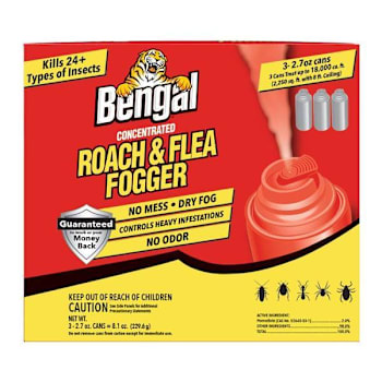 Bengal Products  3 - 2.7 Oz Roach And Flea Fogger Package Of 2