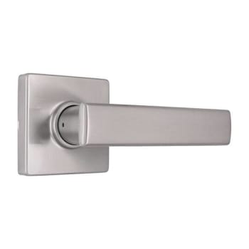 Image for Shield Security Hall/Closet Door Lever With Square Rose, Satin Nickel from HD Supply