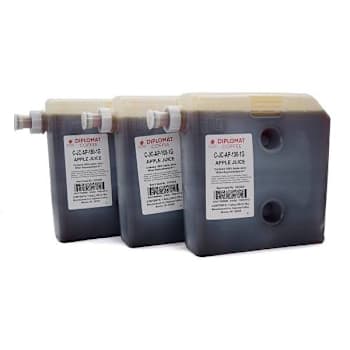 Diplomat Coffee Apple Juice Concentrate 1 Gallon Case Of 3