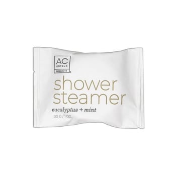 Image for Hunter Amenities 20g Ac Hotels Steamer Eucalyptus + Mint, Case Of 200 from HD Supply