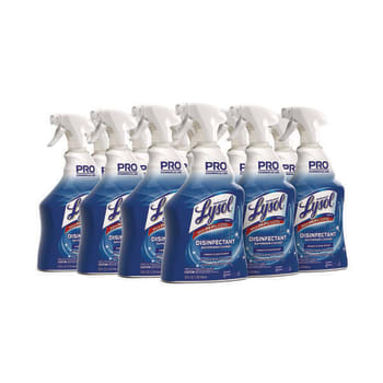 Image for Professional Lysol Brand Disinfectant Bathroom Cleaner Spray Bottle Case Of 12 from HD Supply