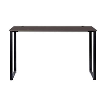Hirsh 60" W X30" D Standing Height Open Desk Commercial Black/Weathered Charcoal