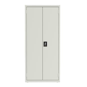 Hirsh Welded Steel Storage Cabinet - 4 Shelves 15" D X 30" W X 66" H Light Gray