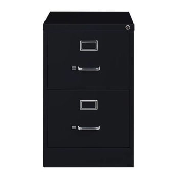 Image for Hirsh 25" Deep 2 Drawer Legal Width Metal Vertical File Commercial Grade Black from HD Supply