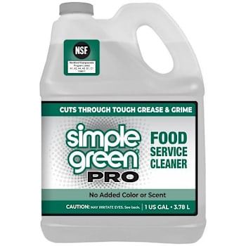 Simple Green Pro Food Service Cleaner 1 Gallon Case Of 4